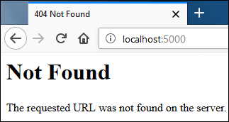 функция вернет страницу ошибки 404