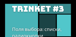 Поля выбора значений / tkinter 3