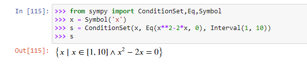 Математическая библиотека Python SymPy